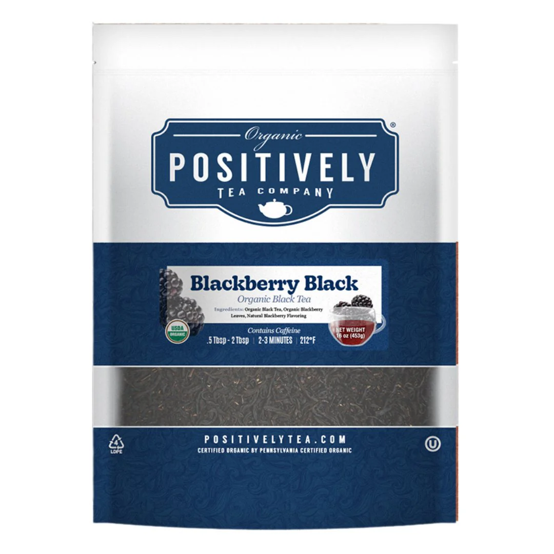 Organic Blackberry Black - Loose Leaf Tea - Image 8