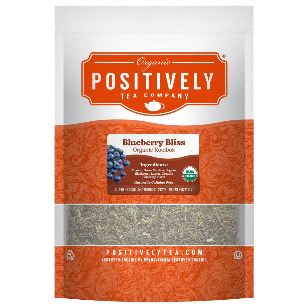 Organic Blueberry Bliss Rooibos - Loose Leaf Tea - Image 3