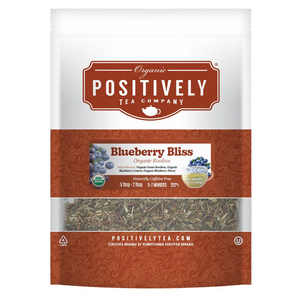 Organic Blueberry Bliss Rooibos - Loose Leaf Tea - Image 8