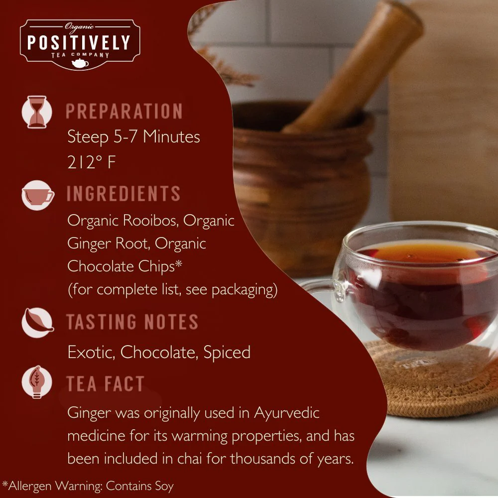 Organic Chocolate Chai Rooibos - Loose Leaf Tea - Image 4