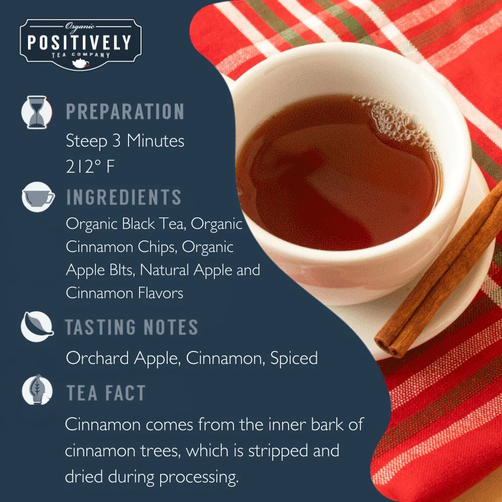 Organic Cinnamon Apple Spice - Loose Leaf Tea - Image 6
