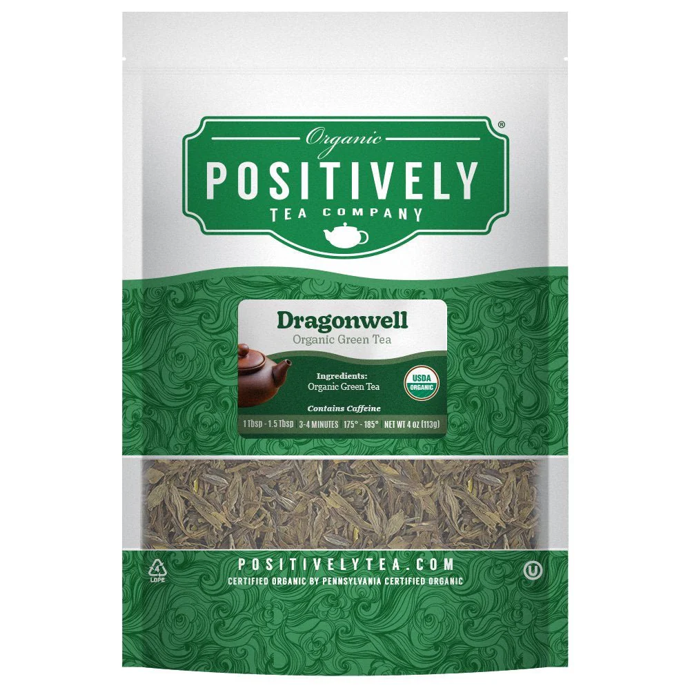 Organic Dragonwell - Loose Leaf Tea - Image 3