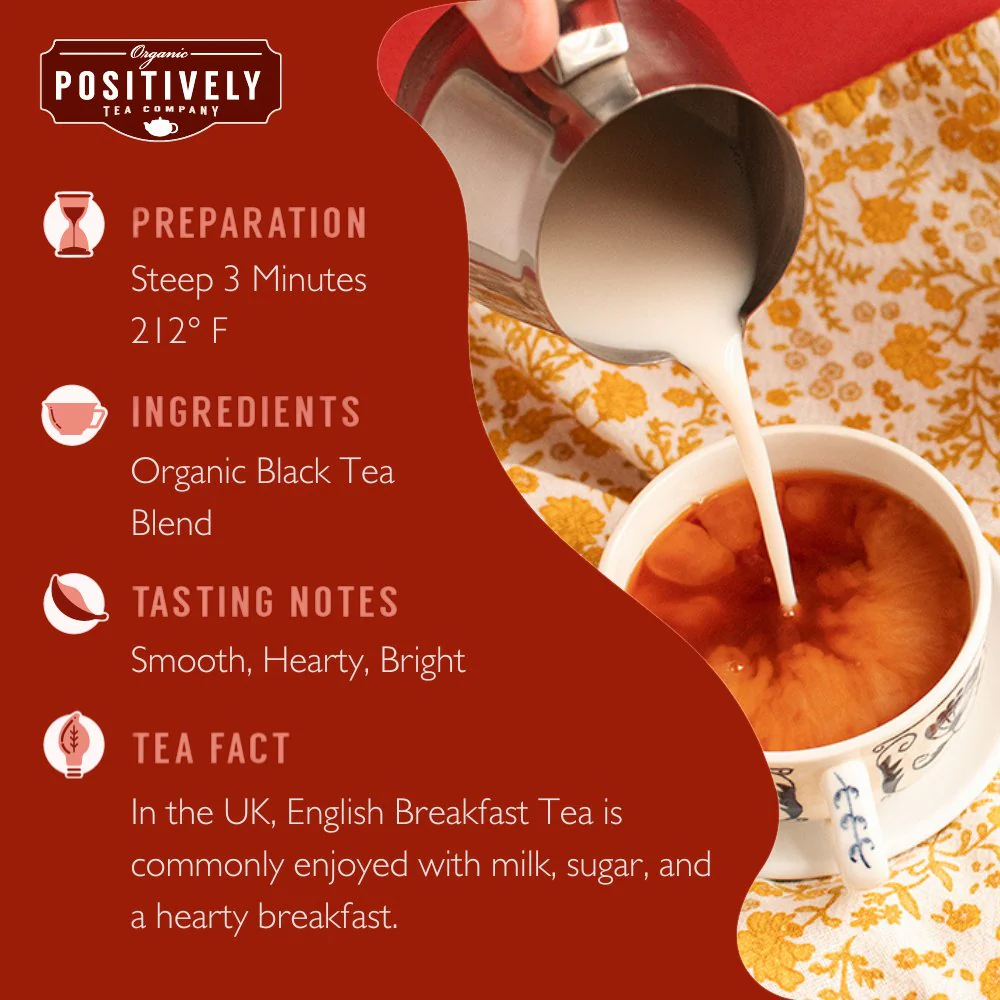 Organic English Breakfast - Loose Leaf Tea - Image 3