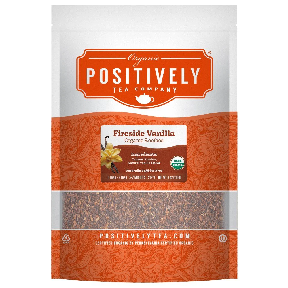 Organic Fireside Vanilla Rooibos - Loose Leaf Tea - Image 3