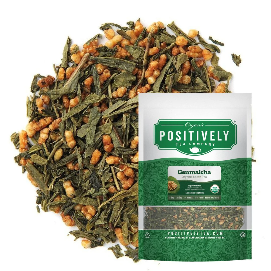 Organic Genmaicha - Loose Leaf Tea - Image 2