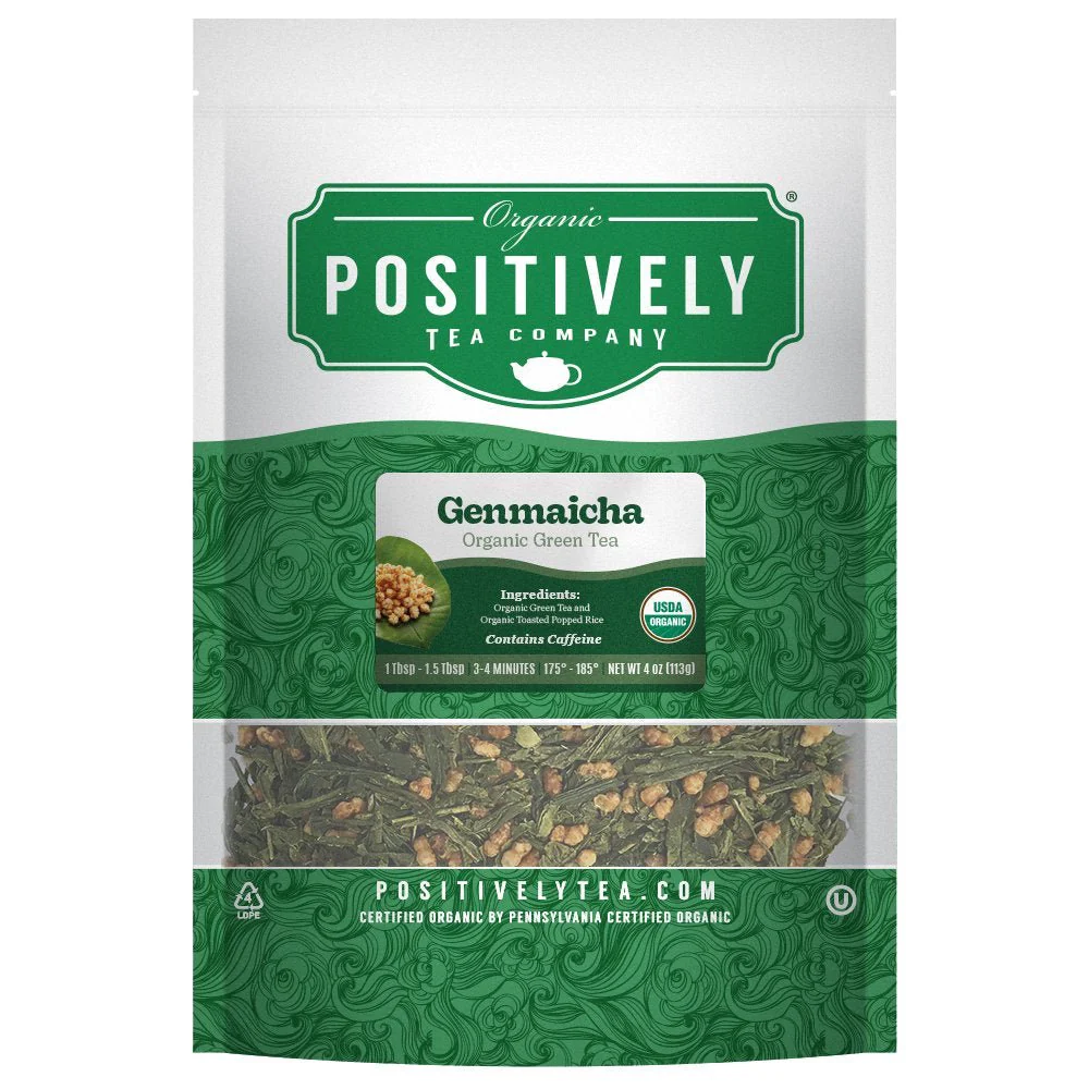 Organic Genmaicha - Loose Leaf Tea - Image 3