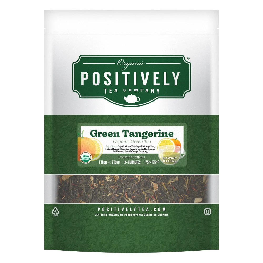 Organic Green Tangerine - Loose Leaf Tea - Image 8