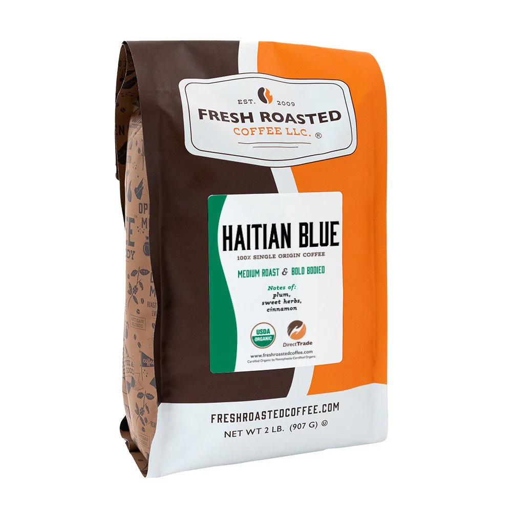 Organic Haitian Blue - Roasted Coffee - Image 2