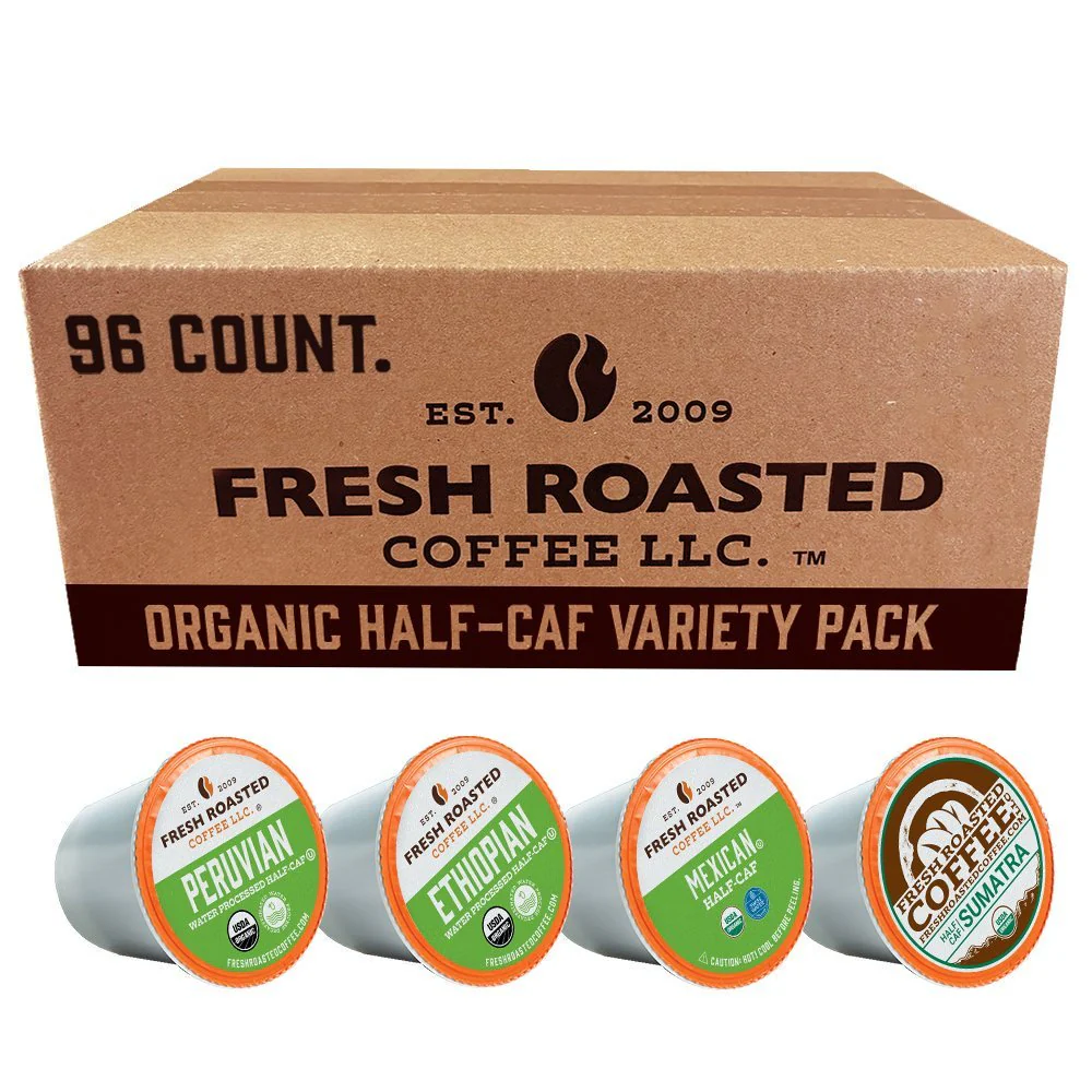 Organic Half Caf Variety Pack - Classic Coffee Pods - Image 2