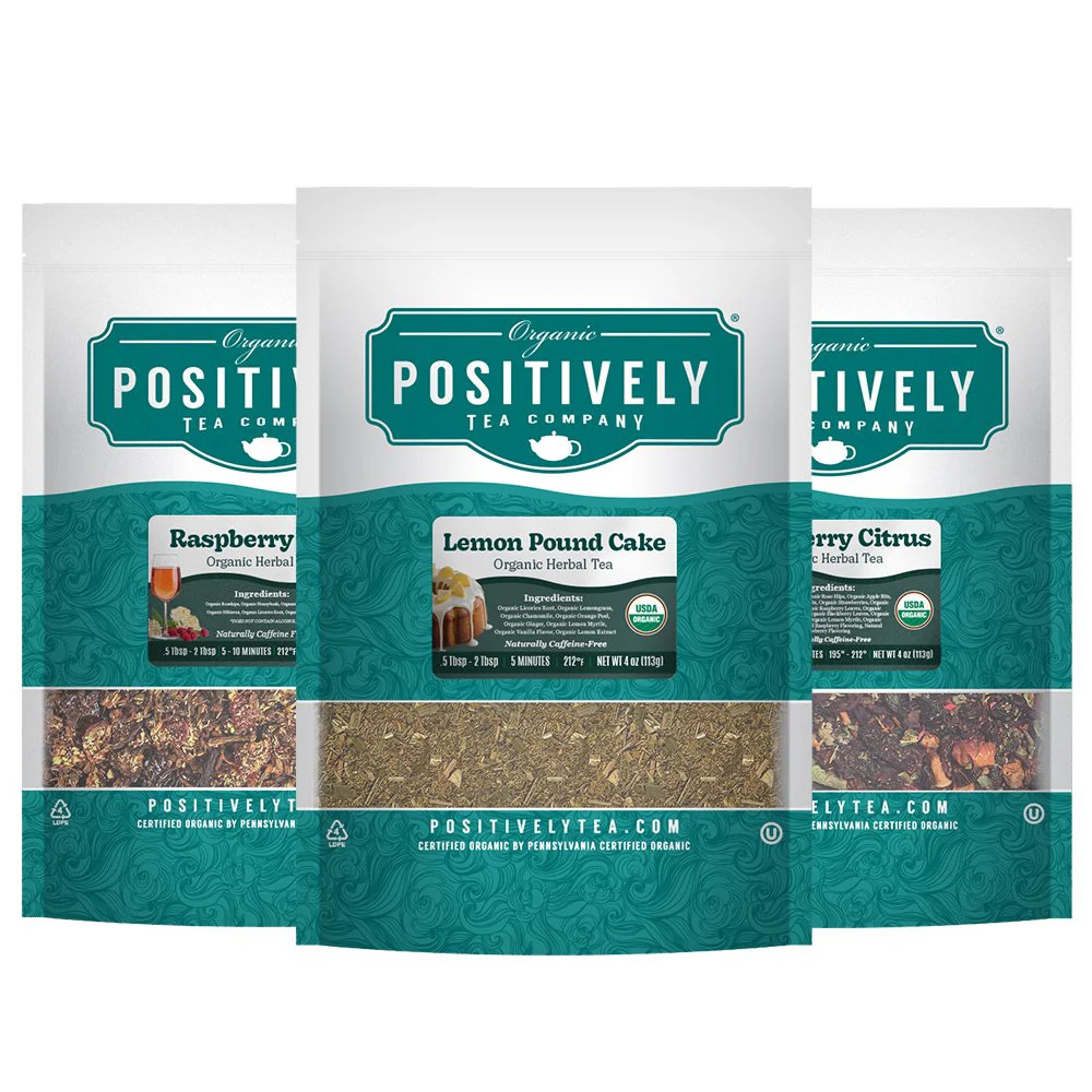 Organic Herbal Tea Bundle - Loose Leaf Tisane