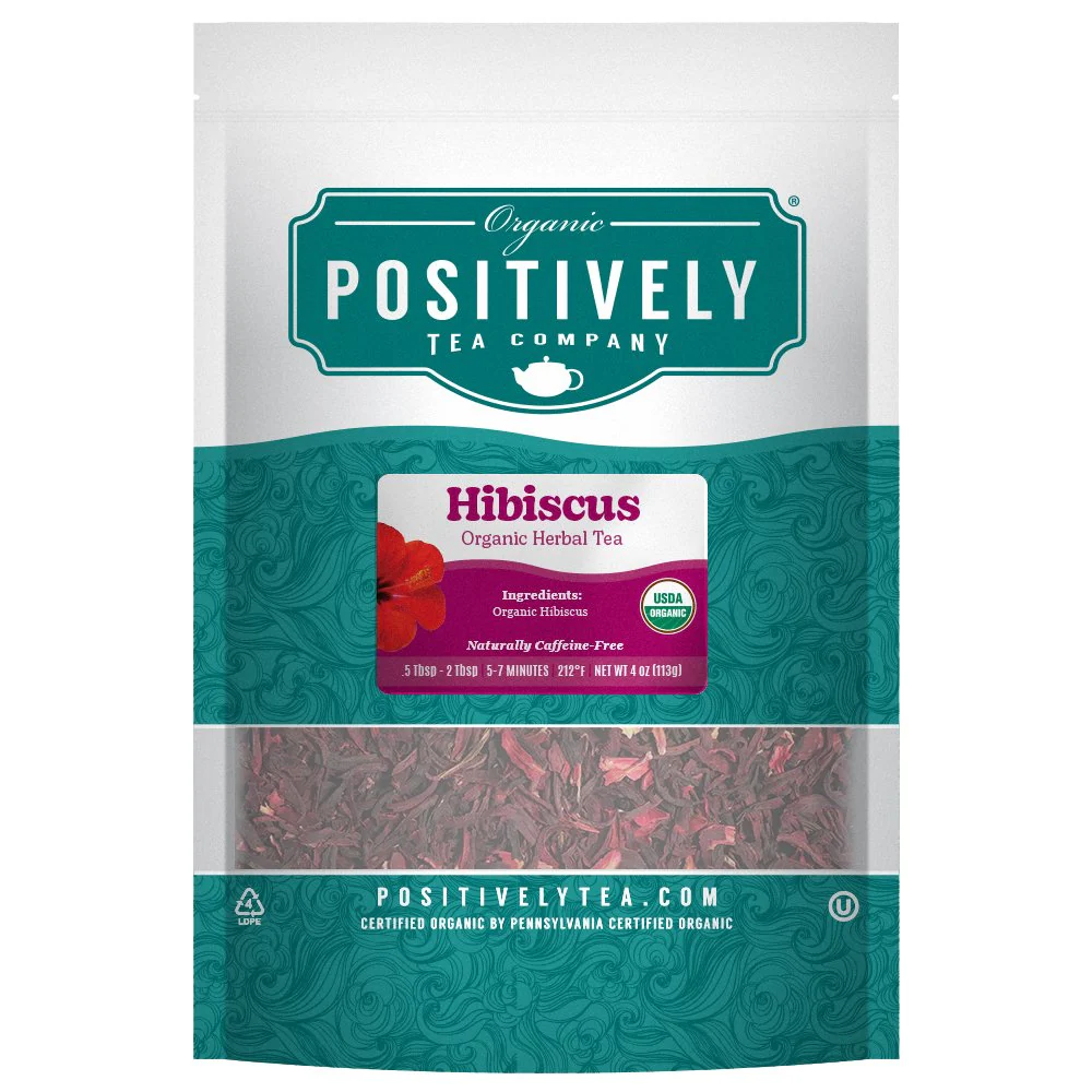 Organic Hibiscus Tisane - Loose Leaf Tisane - Image 3