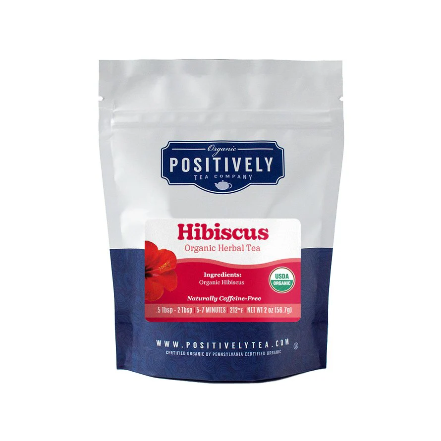 Organic Hibiscus Tisane - Loose Leaf Tisane - Image 4