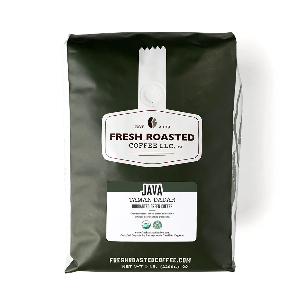 Organic Java Taman Dadar - Unroasted Coffee - Image 2