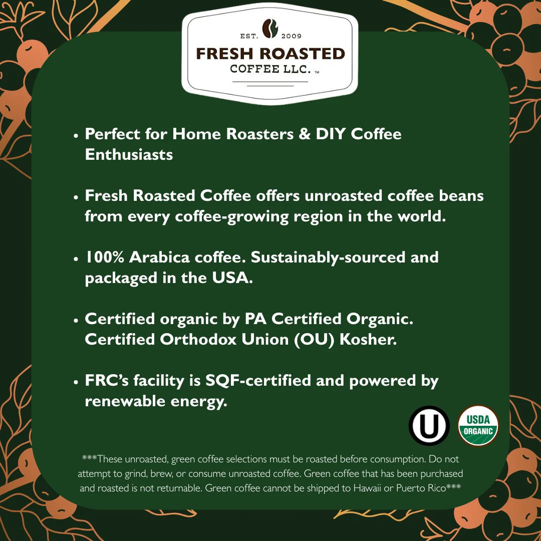 Organic Java Taman Dadar - Unroasted Coffee - Image 3