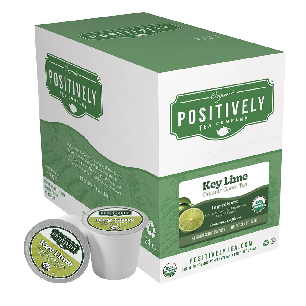 Organic Key Lime Green Tea - Classic Tea Pods