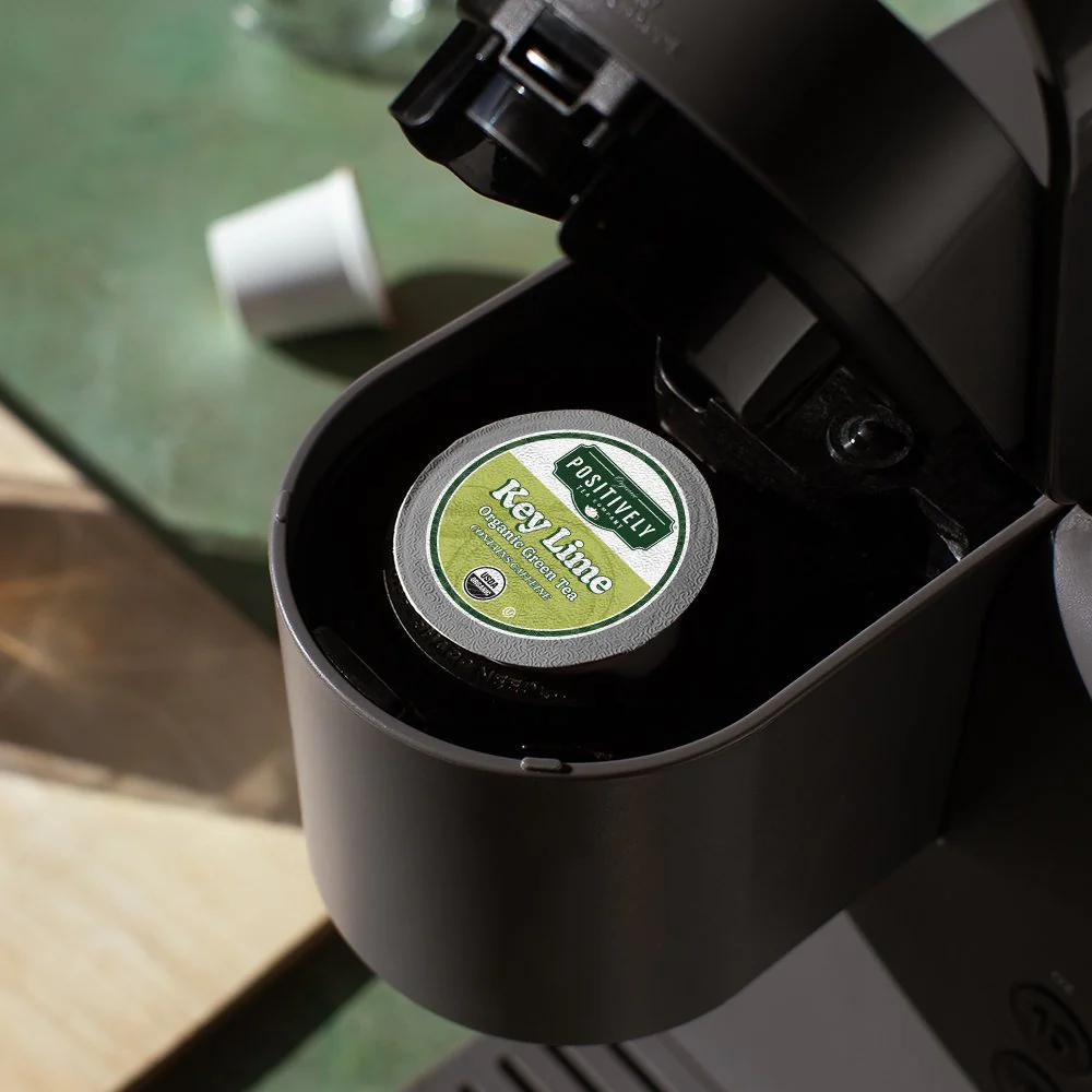 Organic Key Lime Green Tea - Classic Tea Pods - Image 3