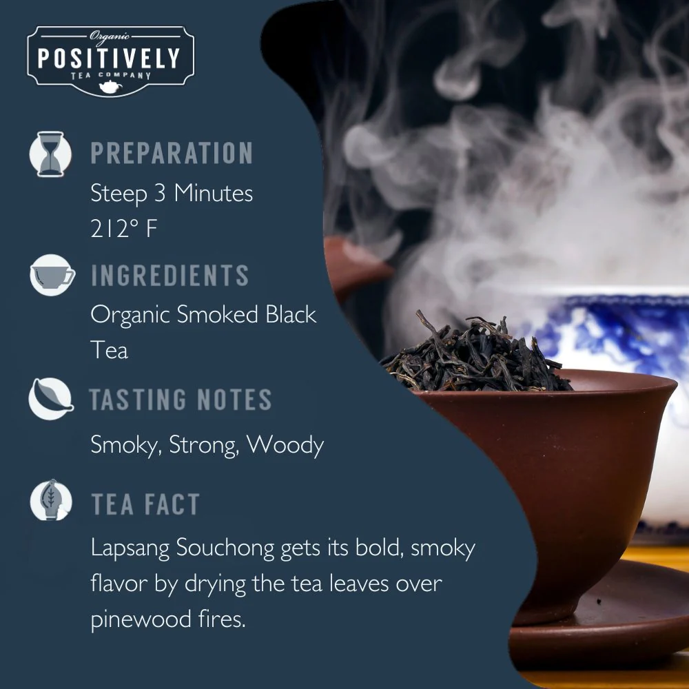 Organic Lapsang Souchong - Loose Leaf Tea - Image 3