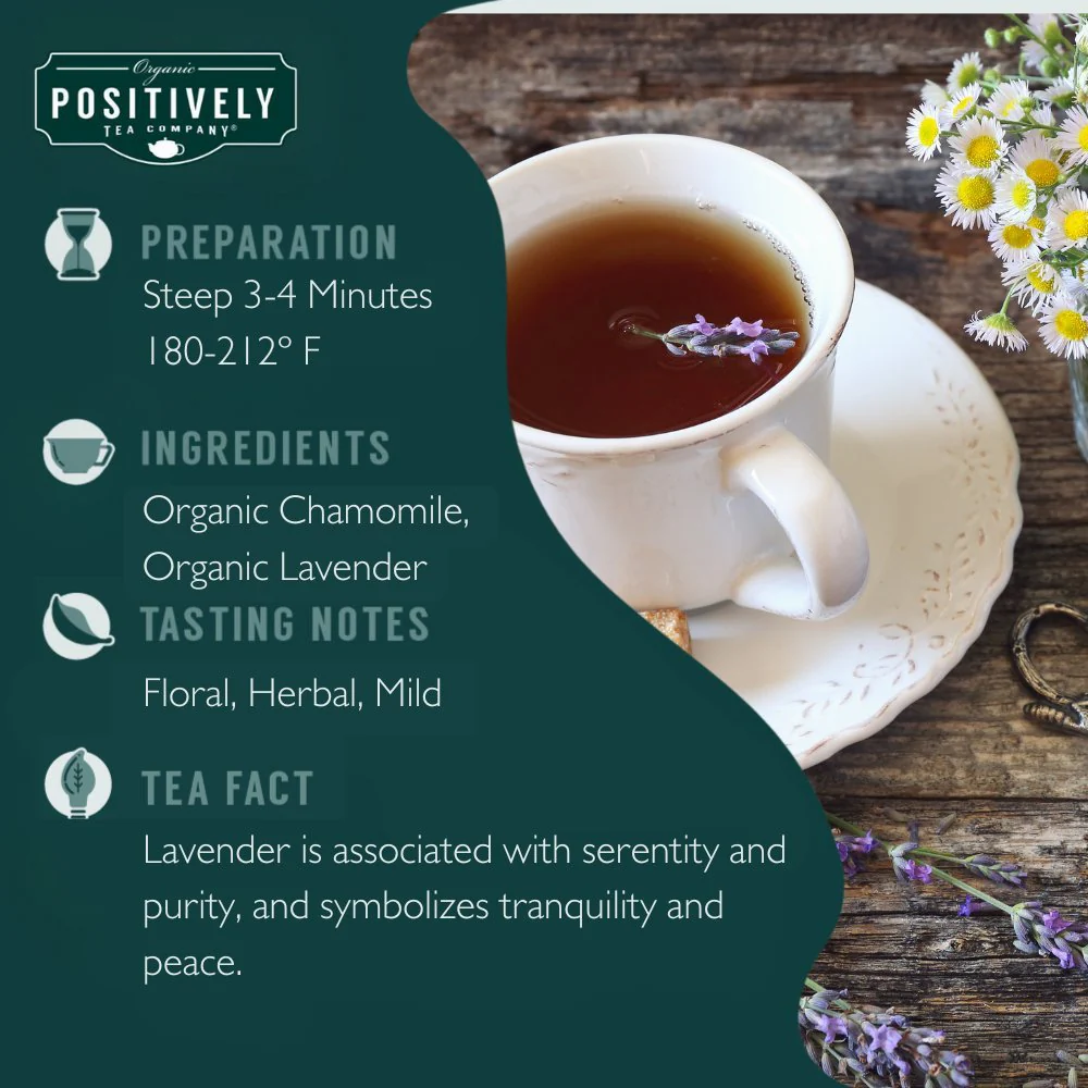 Organic Lavender Chamomile - Loose Leaf Tisane - Image 4