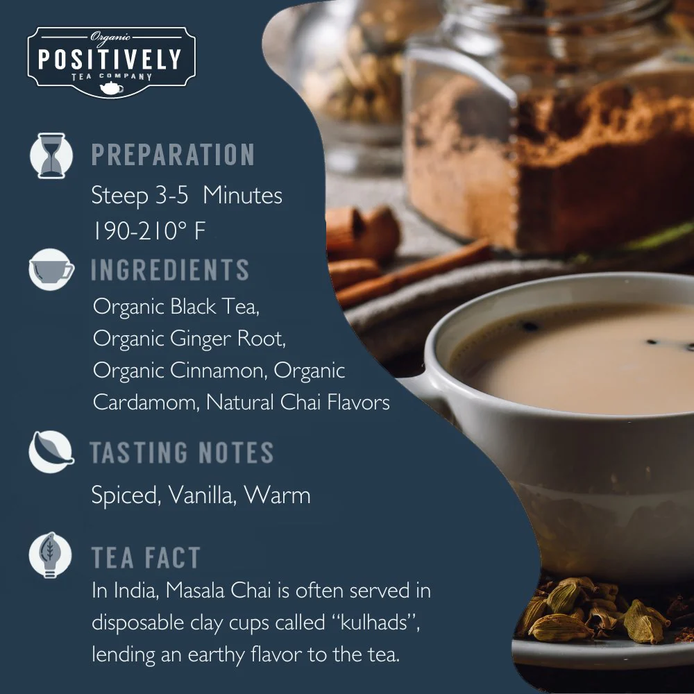 Organic Masala Chai - Tea Bags - Image 2