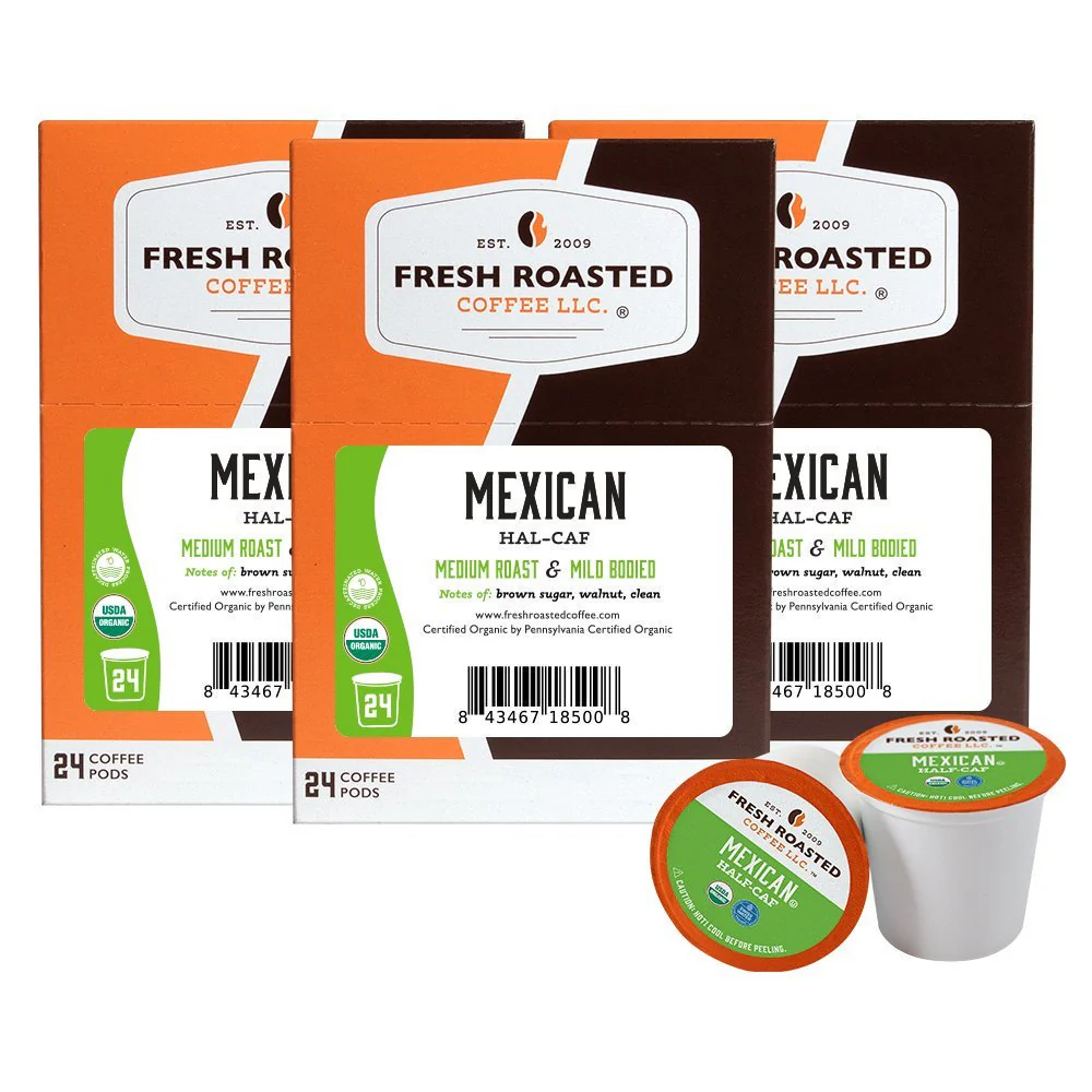 Organic Mexican Water-Processed Half Caf - Classic Coffee Pods - Image 8