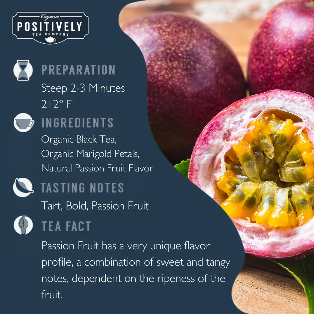 Organic Passion Fruit Black - Loose Leaf Tea - Image 4