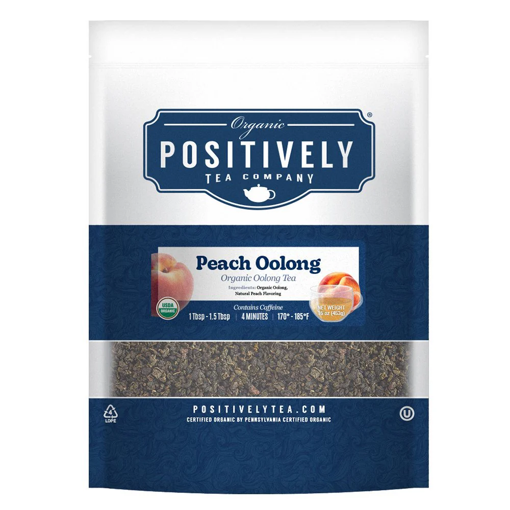 Organic Peach Oolong - Loose Leaf Tea - Image 8
