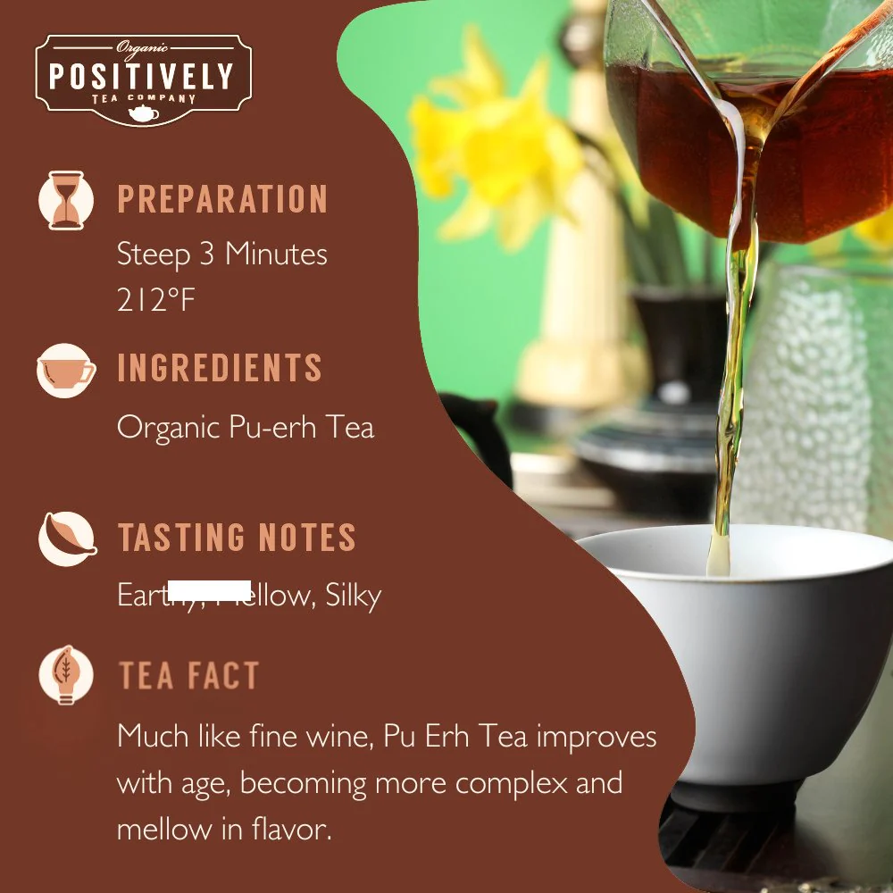 Organic Pu-Erh - Loose Leaf Tea - Image 4
