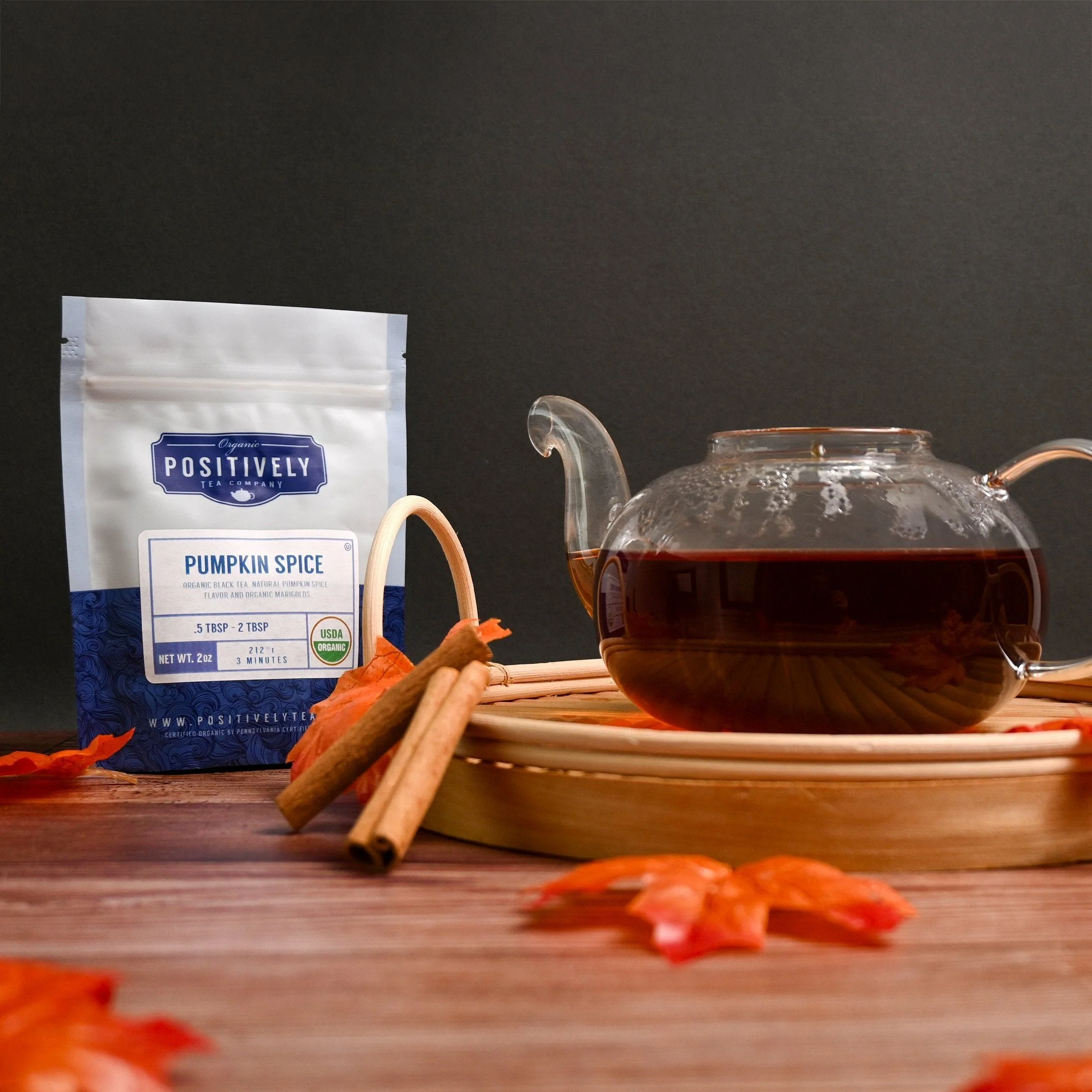 Organic Pumpkin Spice - Loose Leaf Tea - Image 5