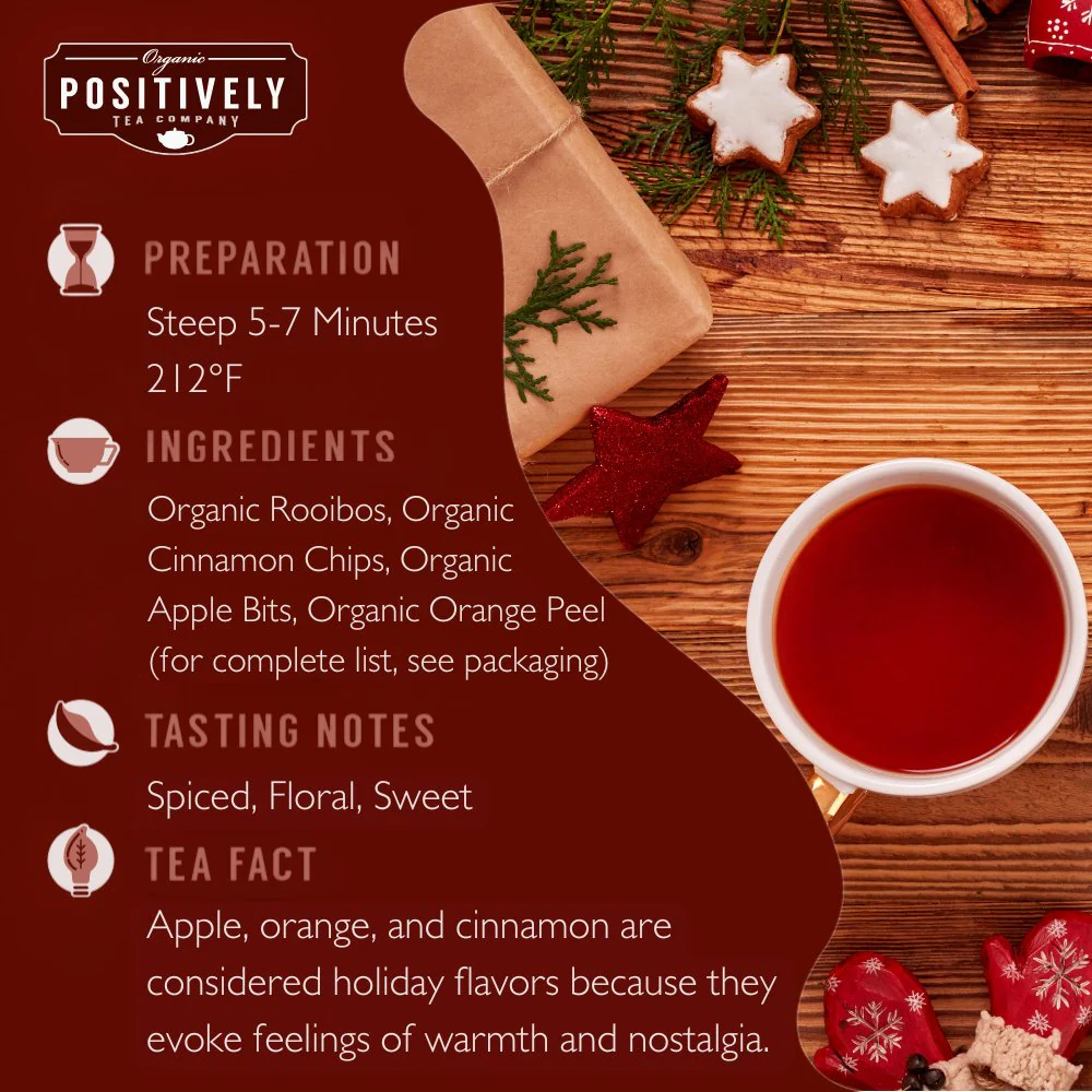 Organic Red Christmas Rooibos - Loose Leaf Tea - Image 4