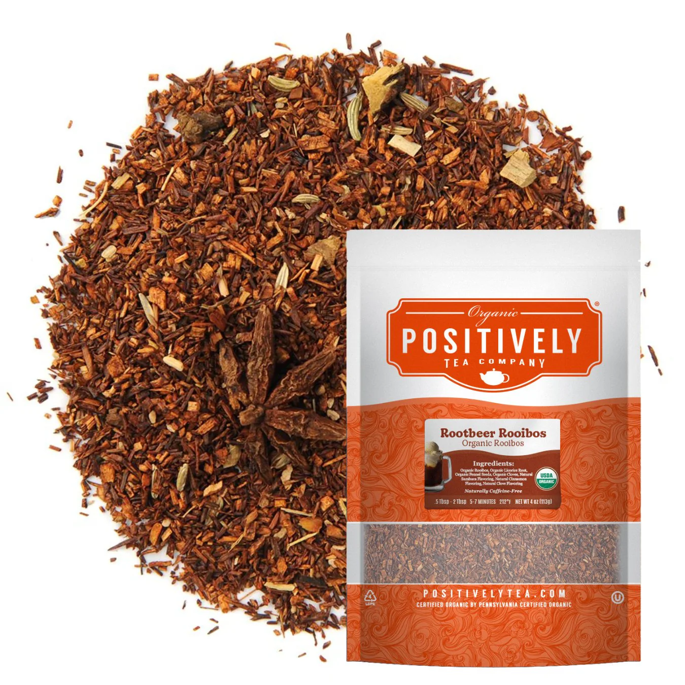 Organic Root Beer Rooibos - Loose Leaf Tea - Image 2