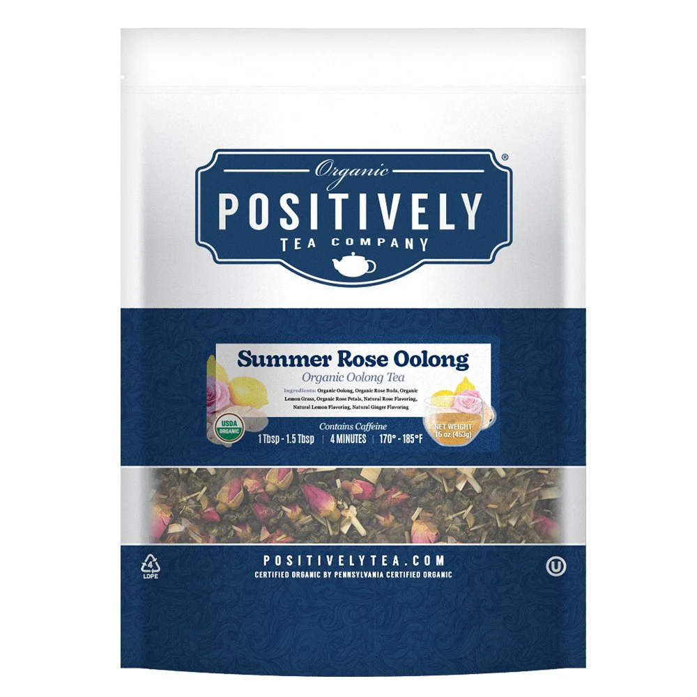 Organic Summer Rose Oolong - Loose Leaf Tea - Image 8