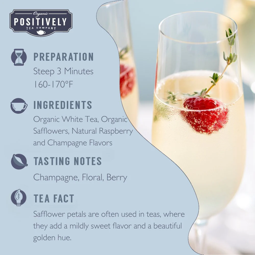 Organic White Champagne Raspberry - Loose Leaf Tea - Image 4