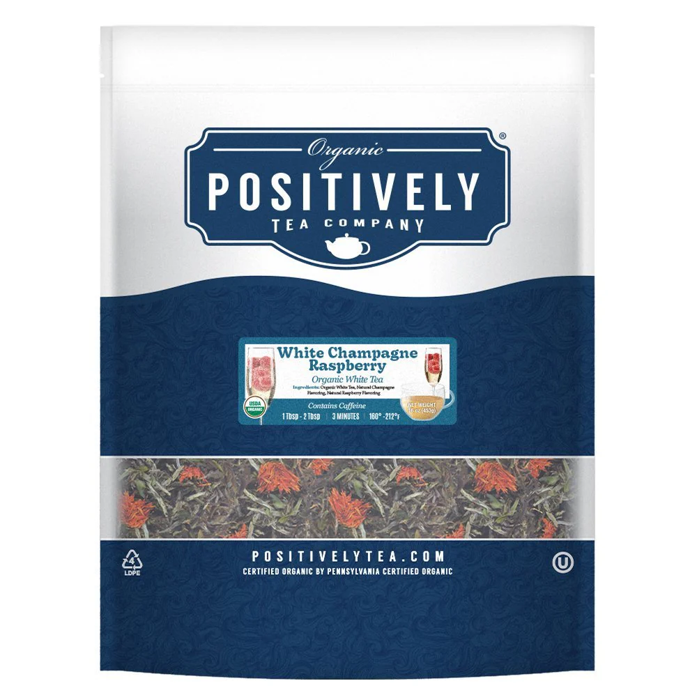 Organic White Champagne Raspberry - Loose Leaf Tea - Image 8
