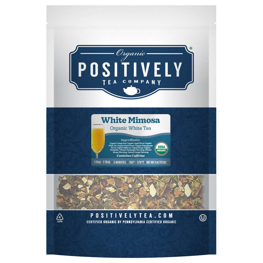Organic White Mimosa - Loose Leaf Tea - Image 3