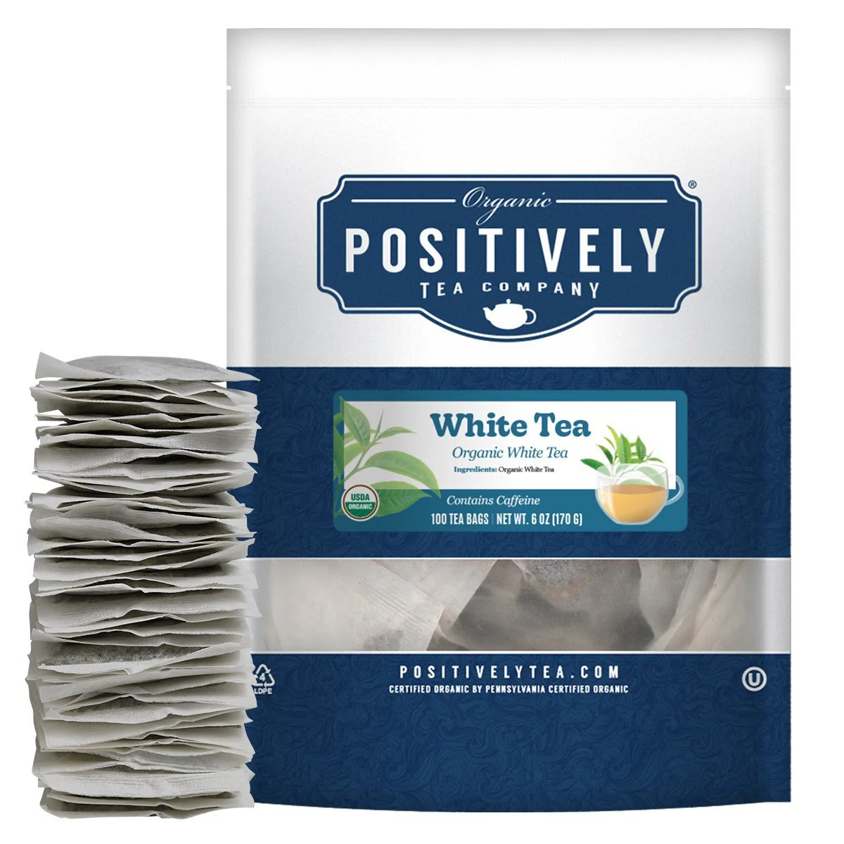 Organic White Tea Bags - Image 8