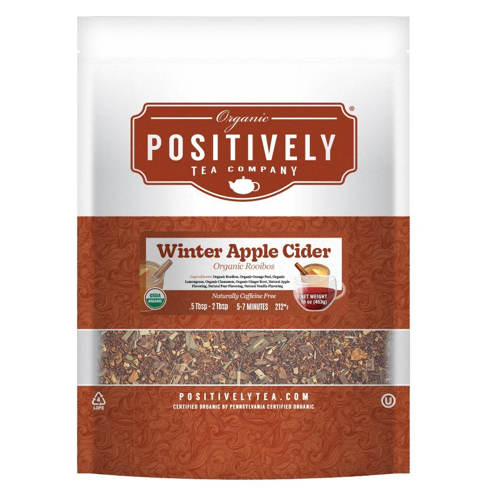 Organic Winter Apple Cider Rooibos - Loose Leaf Tea - Image 8