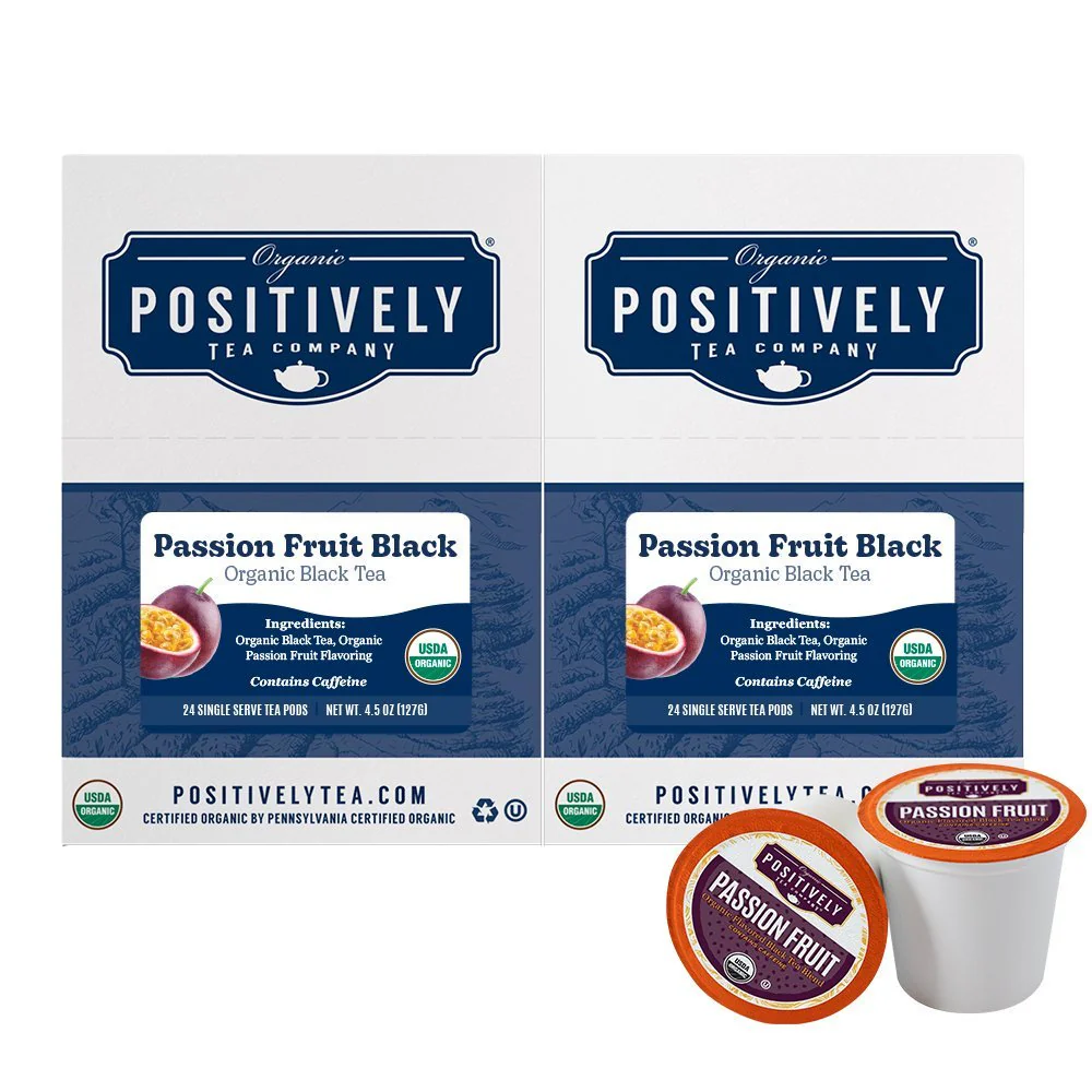Organic Passion Fruit Black - Classic Tea Pods - Image 7