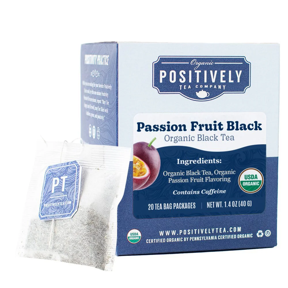 Organic Passionfruit Black Tea - Tea Bags - Image 2