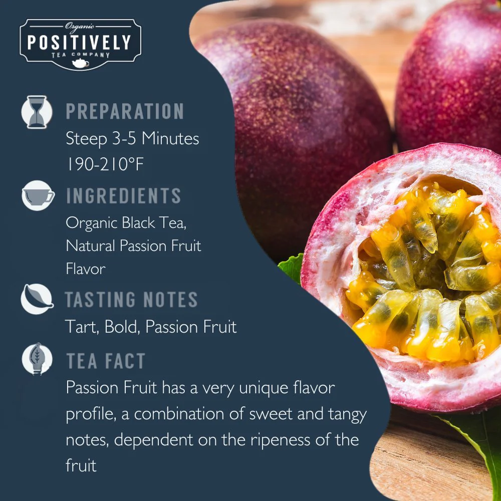 Organic Passionfruit Black Tea - Tea Bags - Image 3
