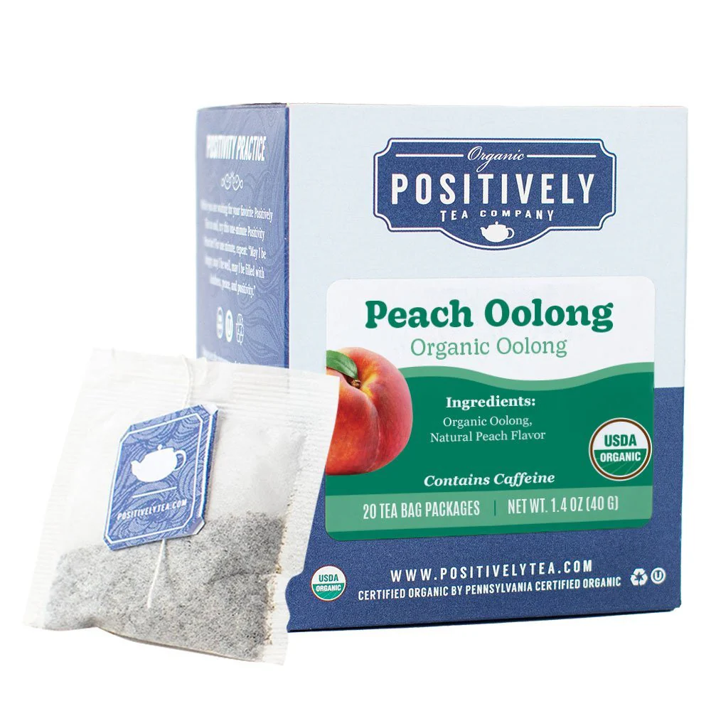 Organic Peach Oolong - Tea Bags - Image 2