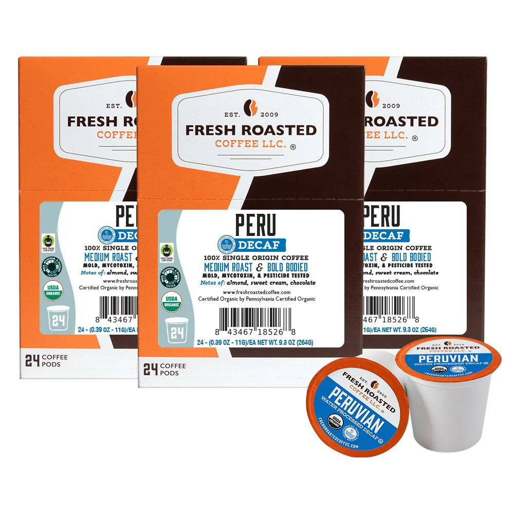 Organic Peru Water-Processed Decaf - Classic Coffee Pods - Image 3