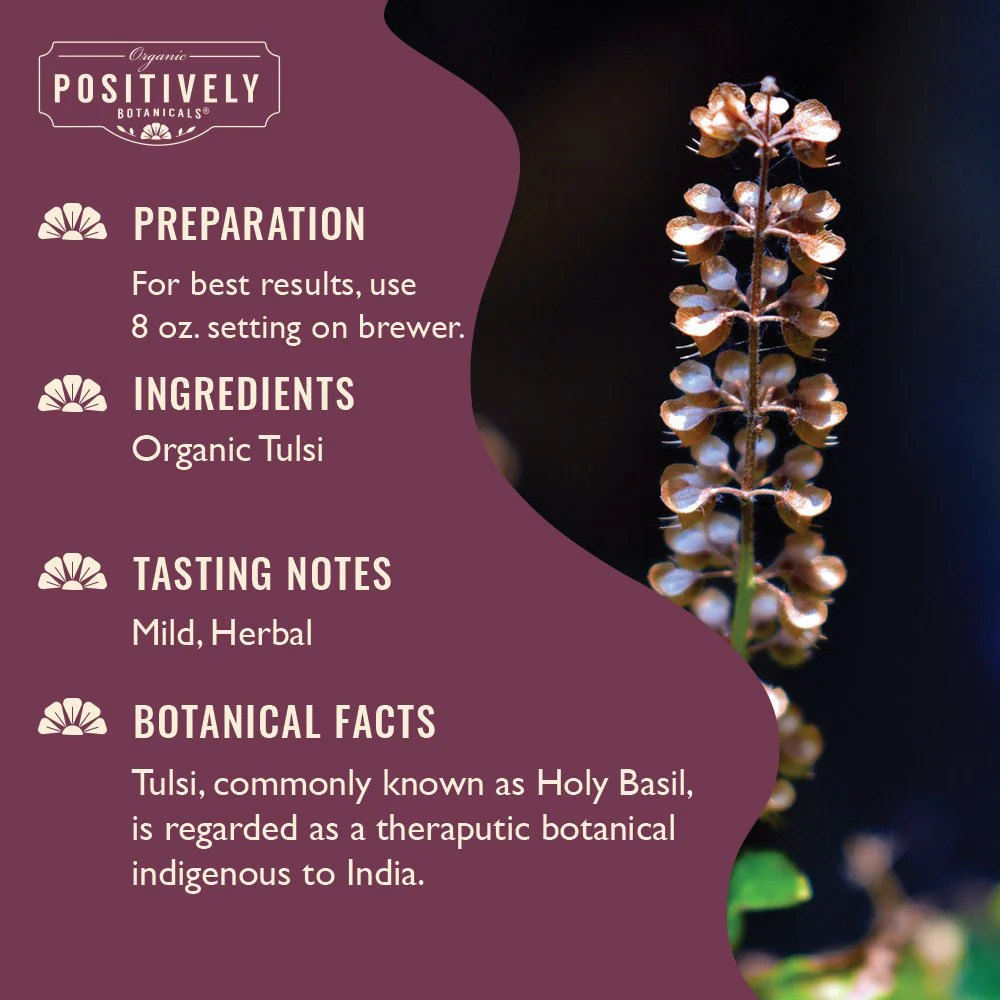 Organic Tulsi - Botanical Tea Pods - Image 3