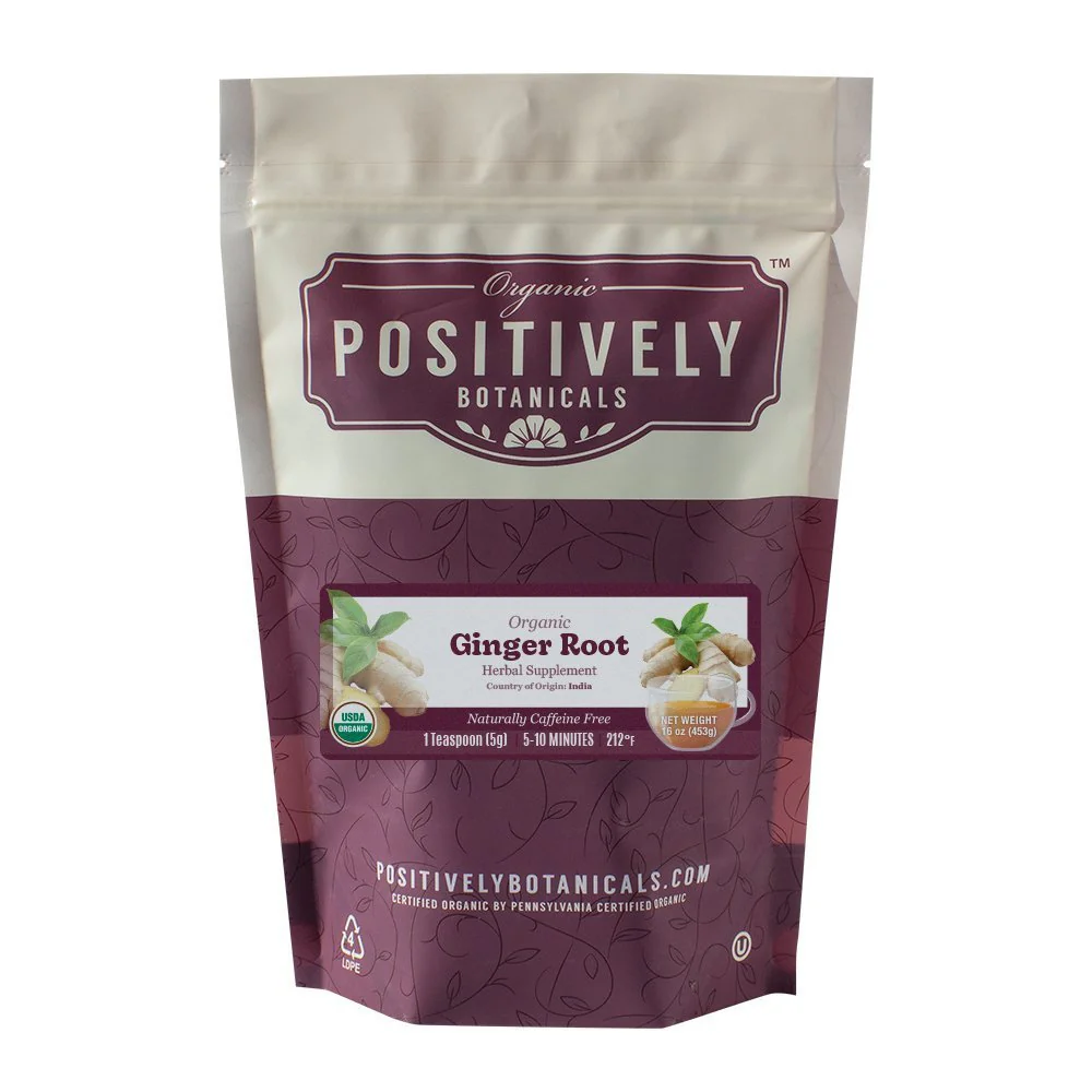 Organic Ginger Root - Loose Leaf Botanical - Image 3