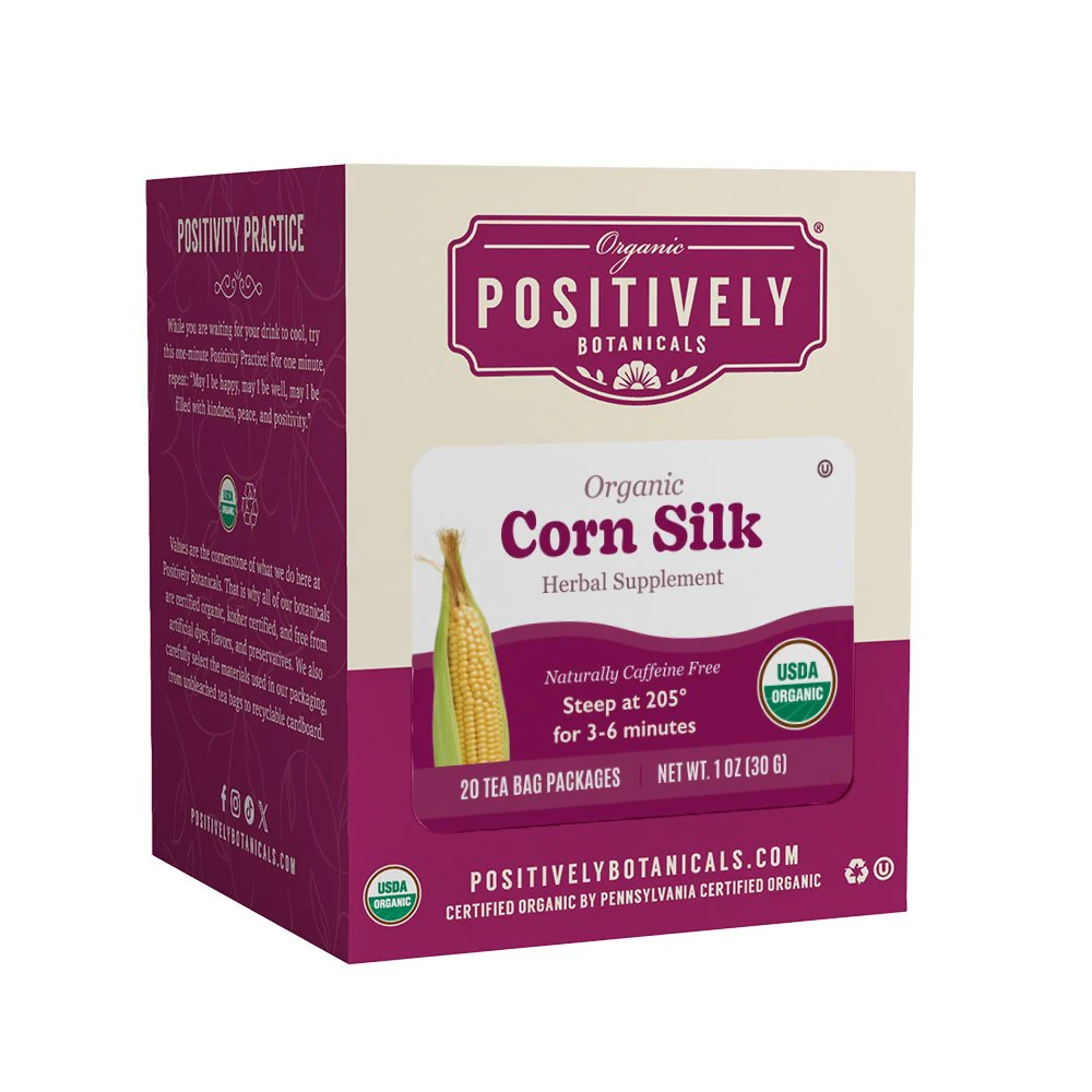Organic Corn Silk - Botanical Tea Bags