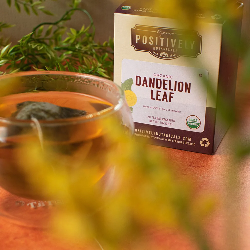 Organic Dandelion Leaf - Botanical Tea Bags - Image 4