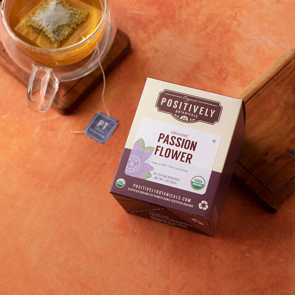 Organic Passion Flower - Botanical Tea Bags - Image 4