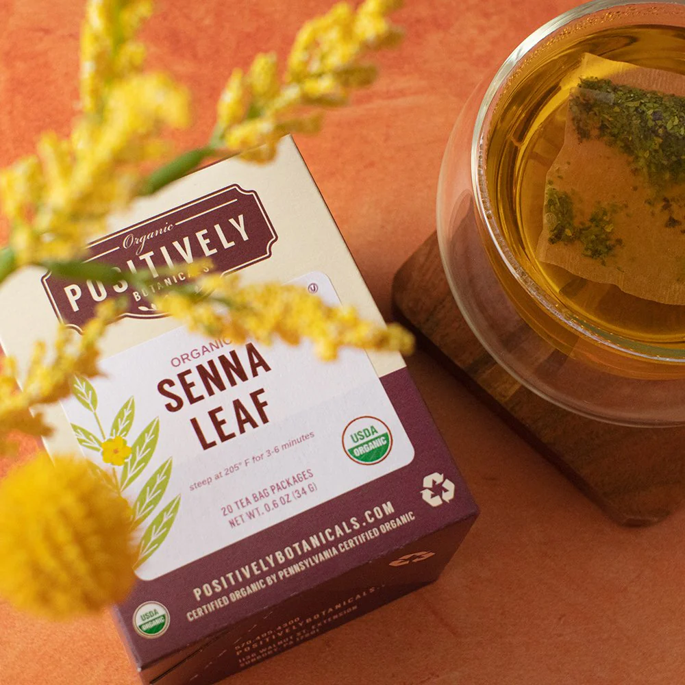 Organic Senna Leaf - Botanical Tea Bags - Image 4