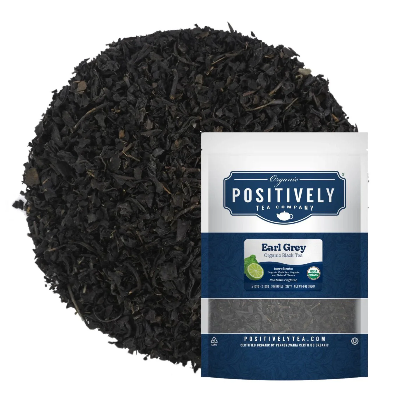 Organic Traditional Earl Grey - Loose Leaf Tea - Image 2