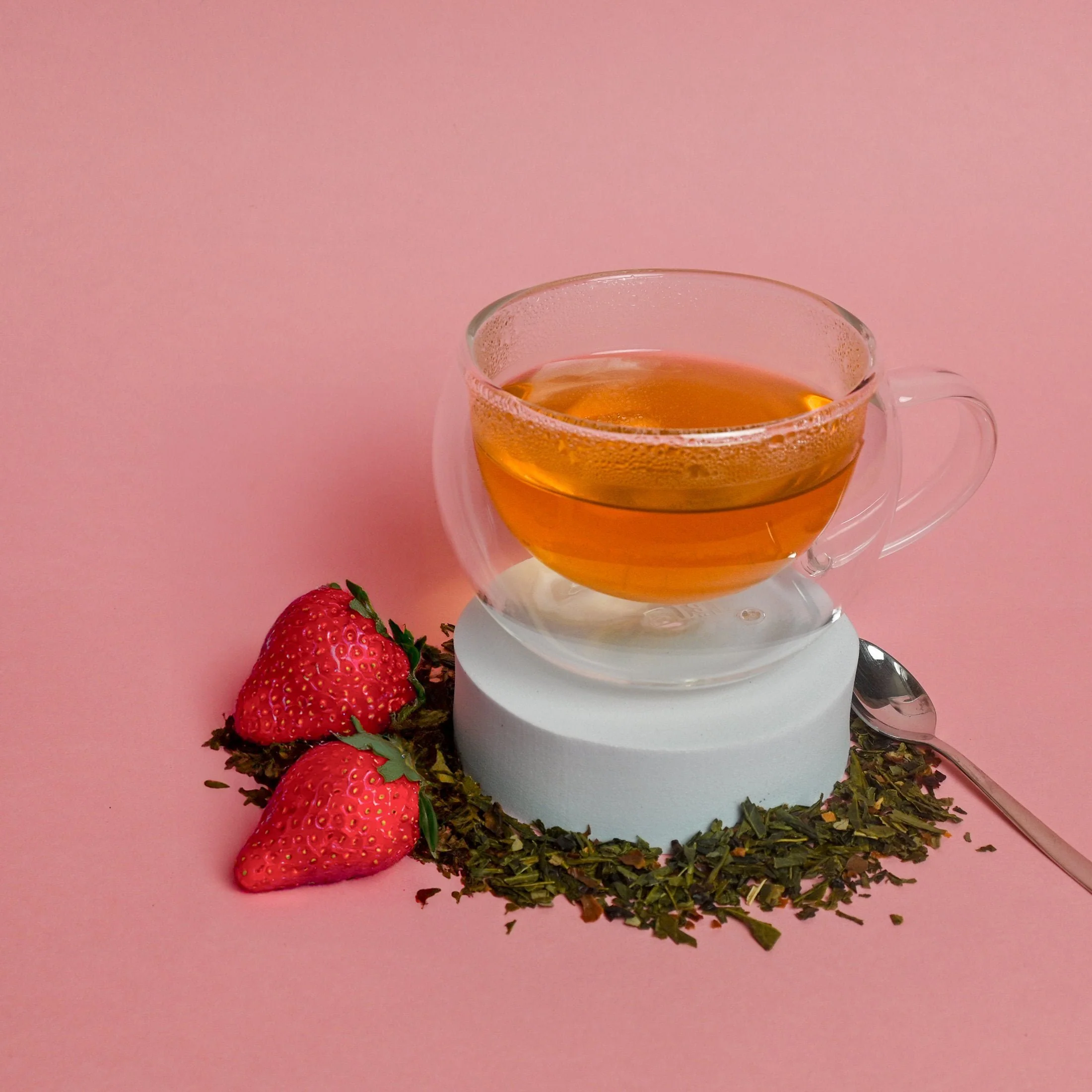 Organic Strawberries and Cream - Loose Leaf Tea - Image 5