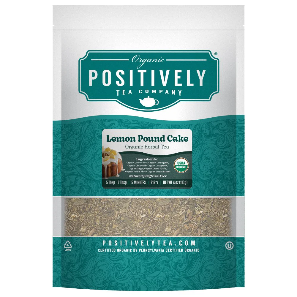 Organic Lemon Pound Cake Herbal - Loose Leaf Tisane - Image 3